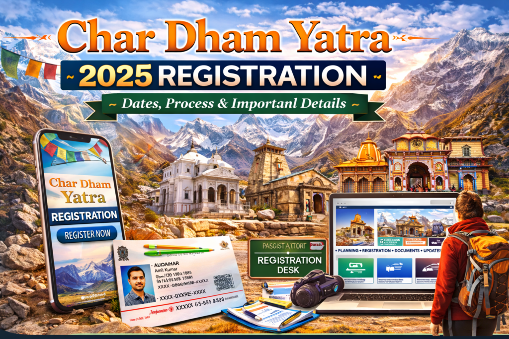 Char Dham Yatra 2025 Registration