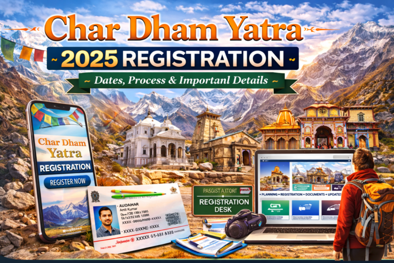 Char Dham Yatra 2025 Registration